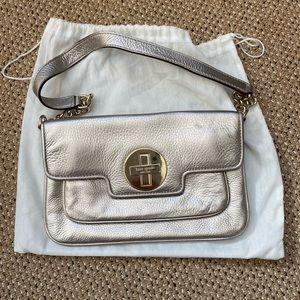 Metallic kate spade ♠️ handbag